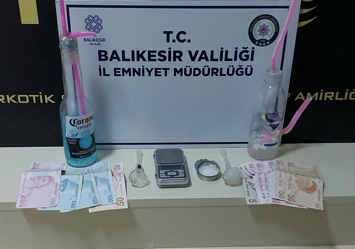 Balıkesir’de uyuşturucu operasyonları