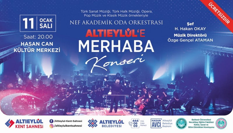 “Altıeylül’e Merhaba Konseri”