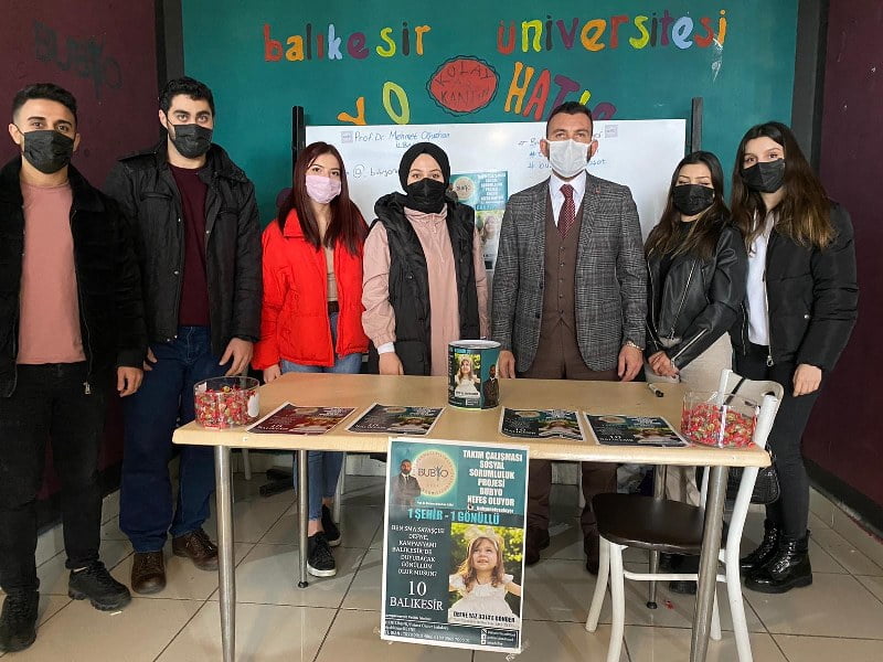 BUBYO öğrencilerinden SMA hastalarına destek