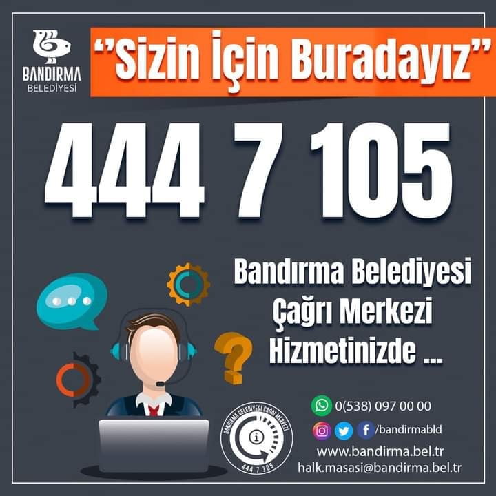 Bandırma Belediyesi Çağrı Merkezi hizmete başladı