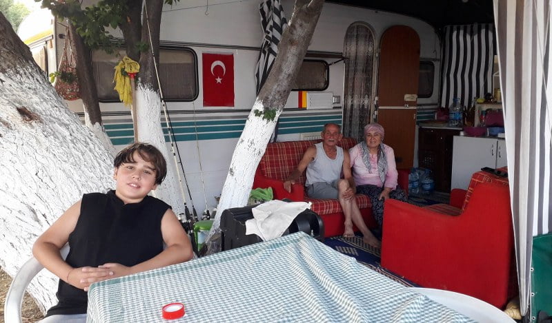 “KARAVAN KÖY”DE HAYAT ÇOK RAHAT