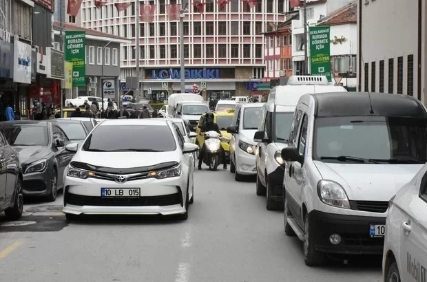 Balıkesir’de araç sayısı arttı