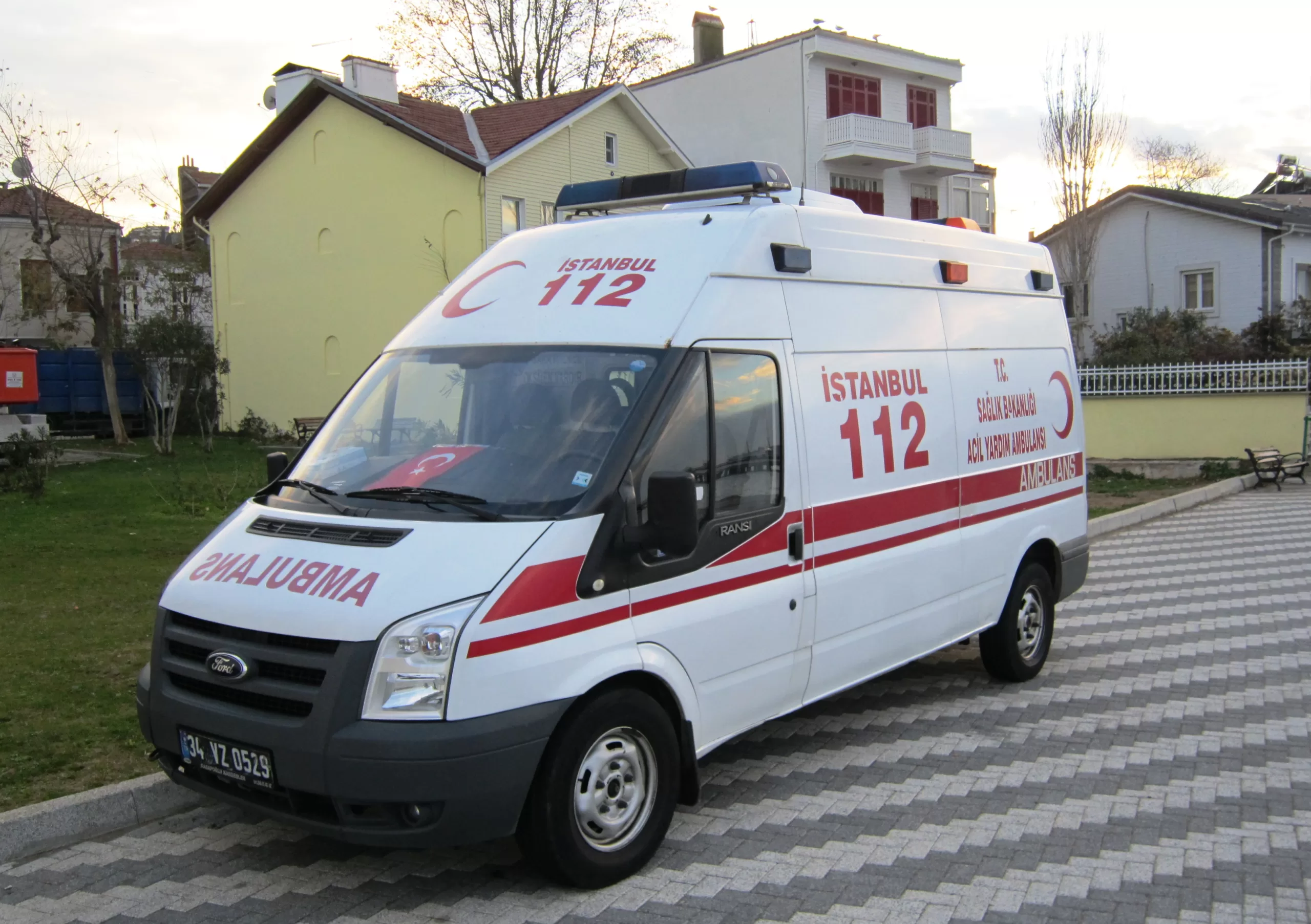 İstanbul’da Ambulansa Haciz Şoku