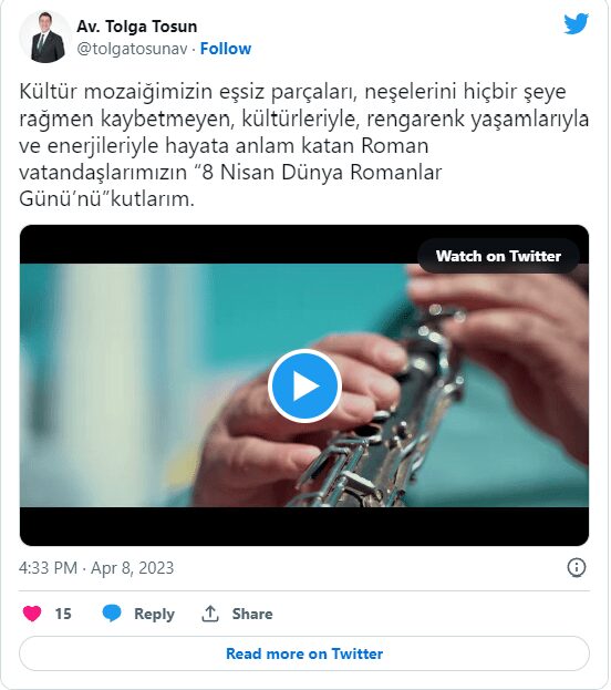 “ENERJİLERİYLE HAYATA ANLAM KATAN ROMAN VATANDAŞLARIMIZ…”