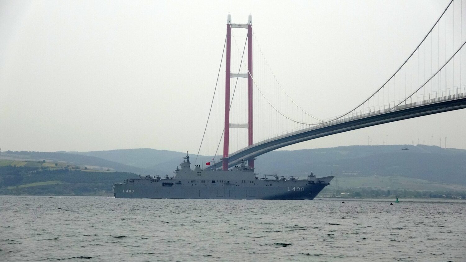 TCG ANADOLU ÇANAKKALE BOĞAZI’NDA