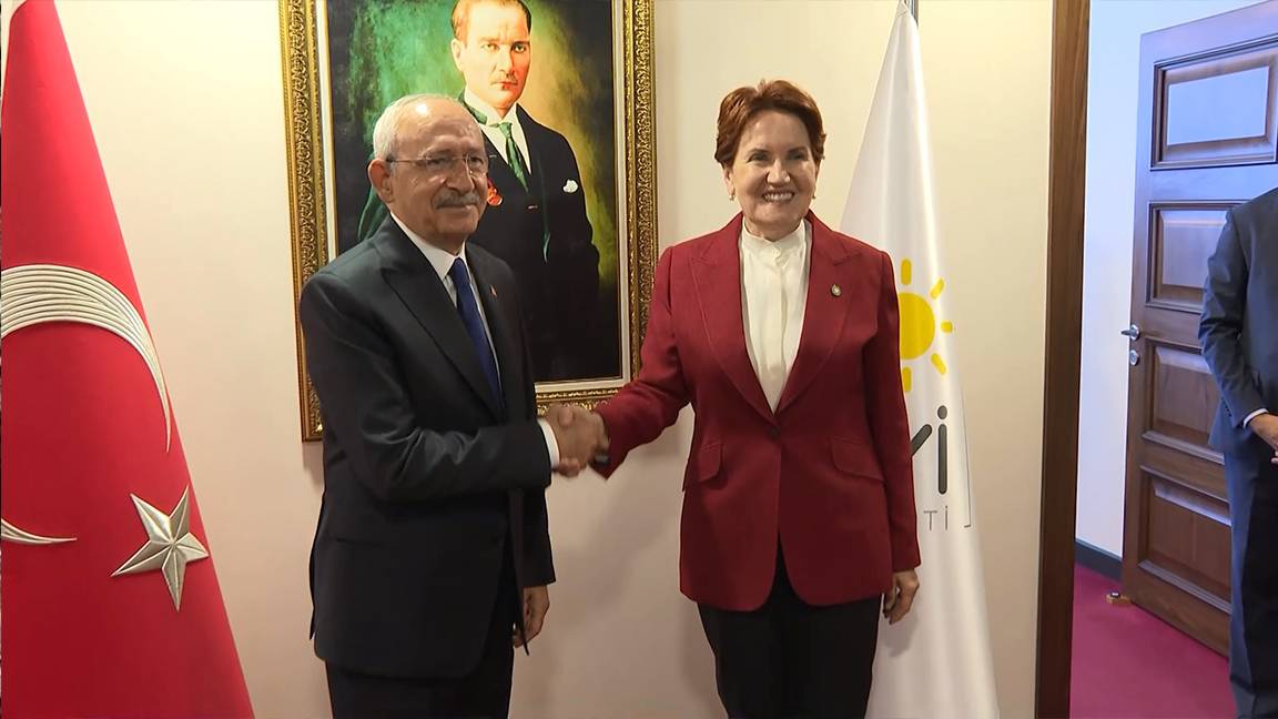 KILIÇDAROĞLU’NDAN AKŞENER’E ZİYARET