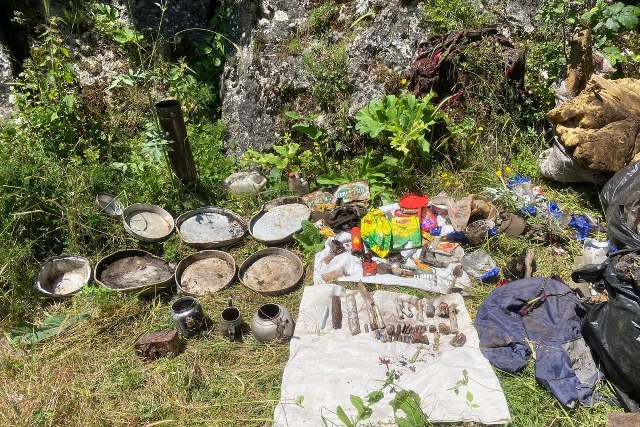 PKK’YA AİT GEÇMİŞ YILLARDA KULLANILAN SIĞINAK BULUNDU