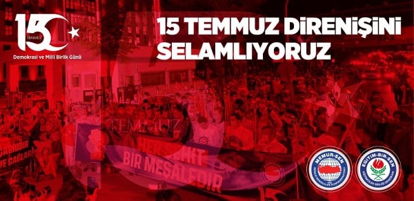 BAŞKAN KURTER’ DEN 15 TEMMUZ KONUŞMASI