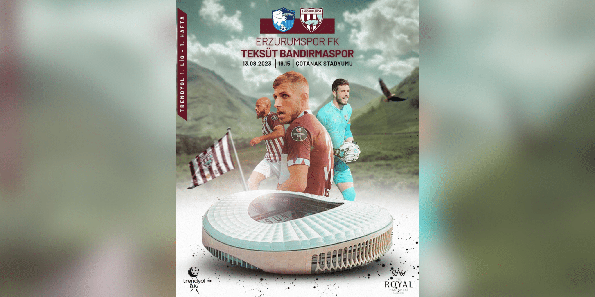 ERZURUM FK – TEKSÜT BANDIRMASPOR MAÇI HANGİ KANALDA?