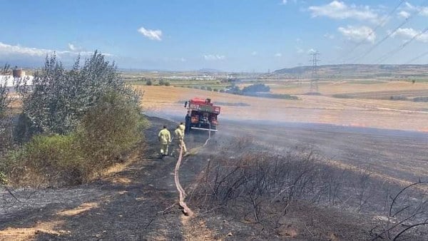 DOĞRUCA MAHALLESİ’NDE YANGIN!