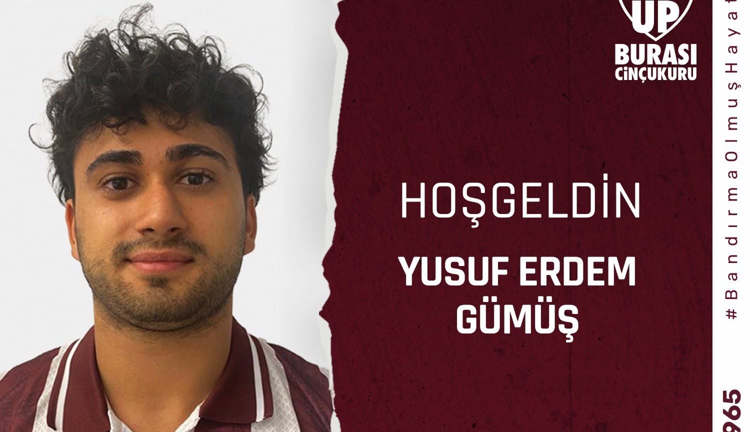 Bandırmaspor’un yeni transferi Yusuf Erdem Gümüş!