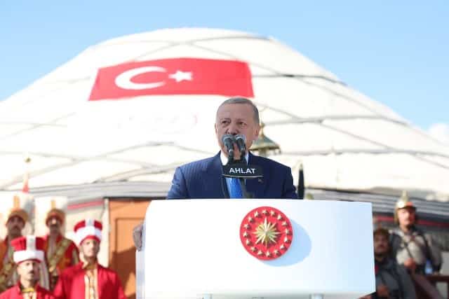 ERDOĞAN’DAN MALAZGİRT MESAJLARI!