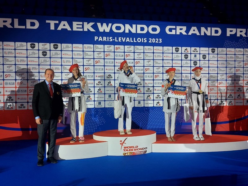 Taekwondo Grand Prix’inin ilk gününde iki madalya
