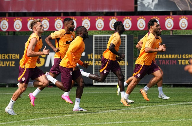 Galatasaray, Kopenhag için hazırlıklara başladı
