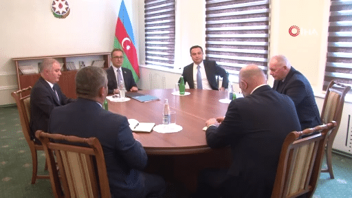 Azerbaycan ve Ermenistan temsilcileri arasındaki görüşme başladı
