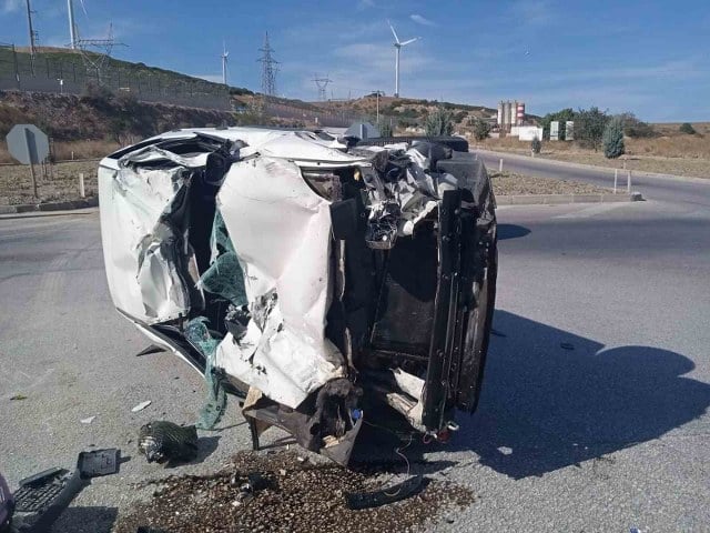 Bandırma’da kaza: Bir ağır yaralı!
