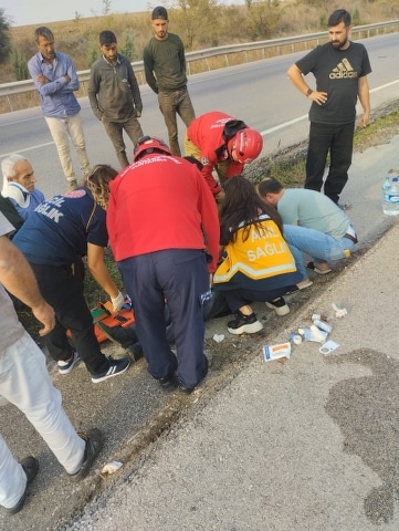 Susurluk'ta Kaza; 3 Yaralı