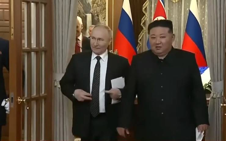 Vladimir Putin, Kuzey Kore, Kim Jong-un, Pyongyang, Rusya-Kuzey Kore ilişkileri, sınır ihlali, Güney Kore, ABD tepkisi, Ukrayna savaşı, resmi ziyaret