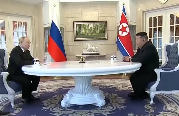 Vladimir Putin, Kuzey Kore, Kim Jong-un, Pyongyang, Rusya-Kuzey Kore ilişkileri, sınır ihlali, Güney Kore, ABD tepkisi, Ukrayna savaşı, resmi ziyaret